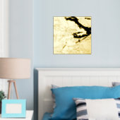 ストクモダンエレガントルホムスウェーデンの上品なギフトマップ 箔ポスター (インサイチュ (寝室))