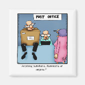 ストッおもしろいクストスタッファユーモアのあるマグネット マグネット (正面)