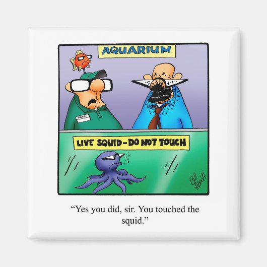 ストッキングおもしろいスタッファー磁石ギフト マグネット (正面)