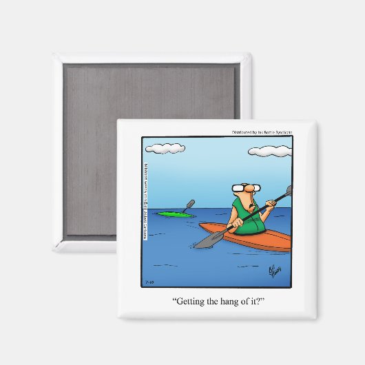 ストッキングおもしろいスタッフカヤックユーモア磁石 マグネット (正面/裏面)