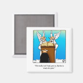 ストッキングおもしろいスタッフヘブンリーユーモア磁石 マグネット (正面/裏面)