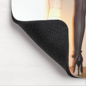 ストッキングおよびハイヒールMouspad マウスパッド (コーナー)