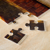 ストッキングつるは煙突に気によ ジグソーパズル (側面)