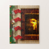 ストッキングつるは煙突に気によ ジグソーパズル (縦)