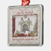 ストッキングつる装飾品 メタルオーナメント (左)