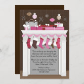 ストッキングつる 招待状 (正面/裏面)