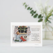 ストッキングで掘るクリスマスGreetingBoy シーズンポストカード (スタンド正面)