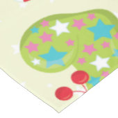 ストッキングとキャンディキャンズクリスマステーブルクロス テーブルクロス (アングル)