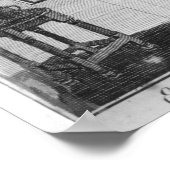 ストッキングの技 – 骨組み編み物 ポスター (角)