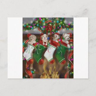 ストッキングはつる ポストカード