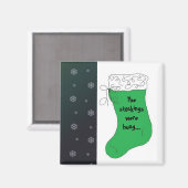 ストッキングはつる マグネット (正面/裏面)