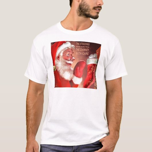 ストッキングはcによってつるされました tシャツ (正面)