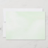 ストッキングクリスマスウィンターバースデーパーティーの写真 サンキューカード (裏面)