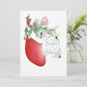 ストッキングドラゴンfor the Holidays 案内状 (スタンド正面)