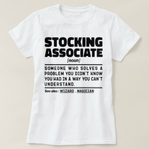 ストッキング関連名詞倉庫ワーカークール Tシャツ