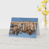 ストッキング カード (黄色い花)