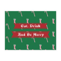 ストッキング＆キャンディケーンのクリスマス