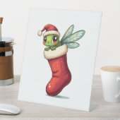 ストッキング・スタッファー・ドラゴンフライ 台座サイン (インサイチュ)