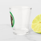 ストッキングStufferペットドッグママパパ恋人の写真 ショットグラス (右)