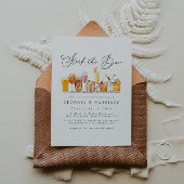 ストックエレガントザバーカップルシャワー招待状 招待状