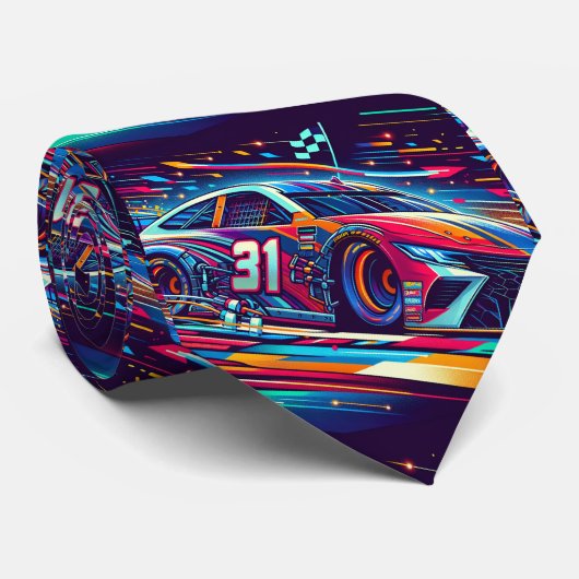 ストックカーカラフルレーシング2 ネクタイ (ロール)