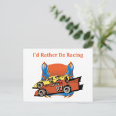 ストックカーレース ポストカード (スタンド正面)