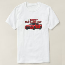 ストックカーレースTシャツ - ブラック | マシンを信じる
