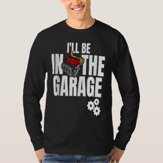 ストックカー・レースのエンジン整備士 Tシャツ