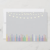 ストックザエレガントバー婚約招待状 招待状 (裏面)