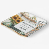 ストックザキッチンブライダルシャワー紙プレート ペーパープレート (傾斜あり)