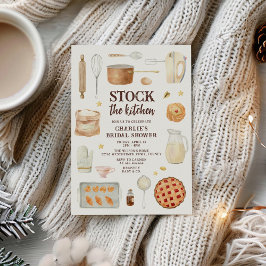 ストックザキッチンブライダルシャワー 招待状