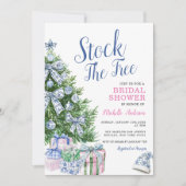 ストックザツリークリスマスシノワズリーブライダルシャワー 招待状 (正面)