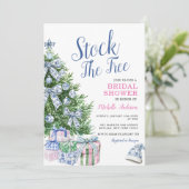 ストックザツリークリスマスシノワズリーブライダルシャワー 招待状 (スタンド正面)