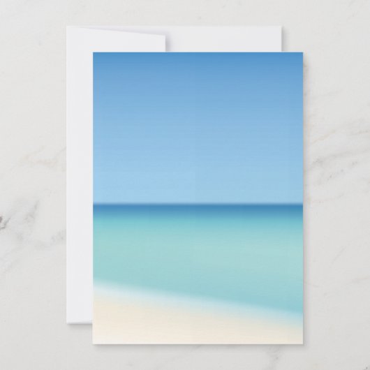 ストックザバーカクテルカップルシャワー招待状 招待状 (裏面)