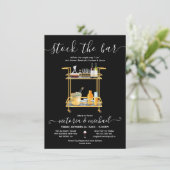 ストックザバーカクテルバーカート婚約パーティI 招待状 (スタンド正面)