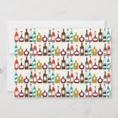 ストックザバーカップルブライダルウェディングシャワー 招待状 (裏面)