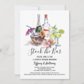 ストックザバートロピカル婚約パーティ 招待状 (正面)