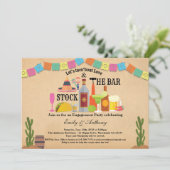 ストックザバー婚約パーティタコフィエスタ 招待状 (スタンド正面)