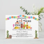 ストックザバー婚約パーティタコフィエスタ 招待状 (スタンド正面)