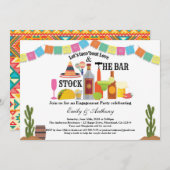 ストックザバー婚約パーティタコフィエスタ 招待状 (正面/裏面)