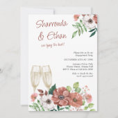 ストックザバー秋の花婚約パーティ 招待状 (正面)