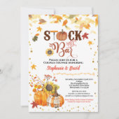 ストックザバー秋カップルズ引っ越し祝いパーティー 招待状 (正面)