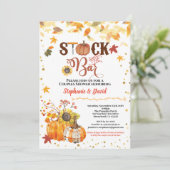 ストックザバー秋カップルズ引っ越し祝いパーティー 招待状 (スタンド正面)