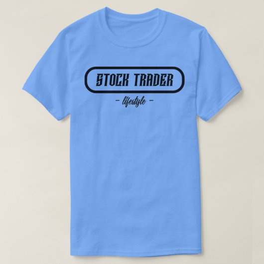 ストックトレーダーライフスタイル Tシャツ (デザイン正面)