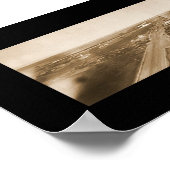 ストックトンのバーズアイ写真1895 ポスター (角)