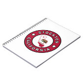 ストックトンカリフォルニア ノートブック (左側)