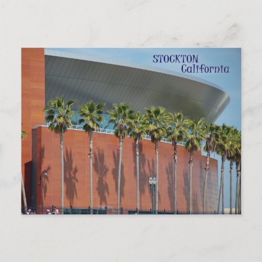 ストックトンカリフォルニア ポストカード (正面)