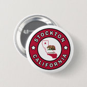 ストックトンカリフォルニア 缶バッジ (正面&裏面)
