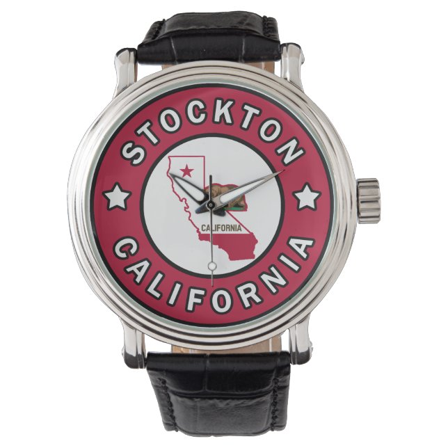 ストックトンカリフォルニア 腕時計 (正面)