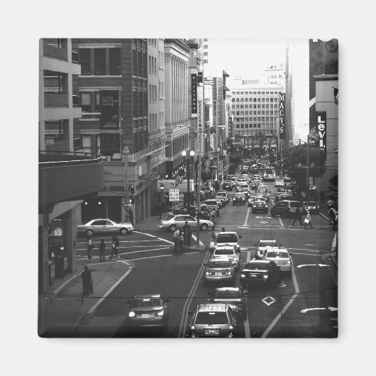 ストックトンセントマグネットB/W マグネット (正面)